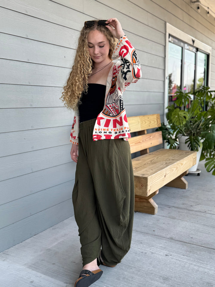 Balloon Harem Pants