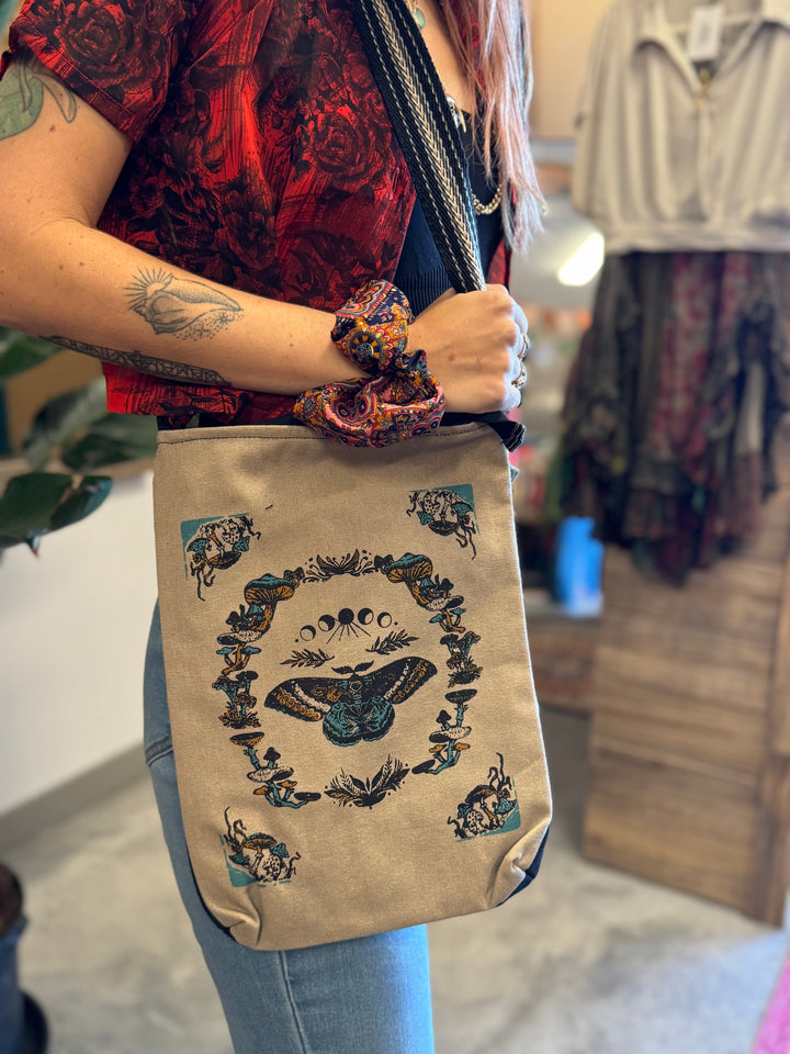 Moth Boho Shoulder Bag