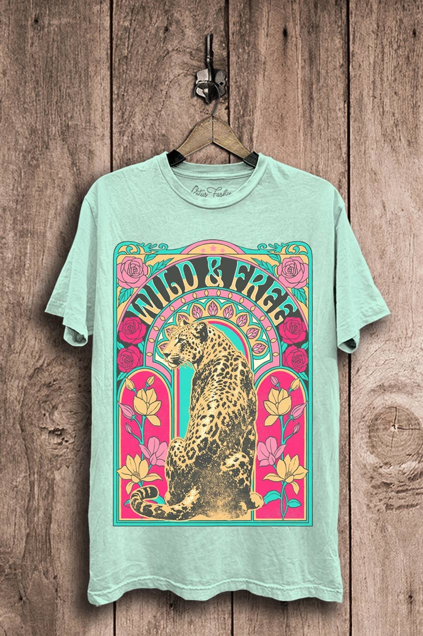 Wild &amp; Free Graphic Top