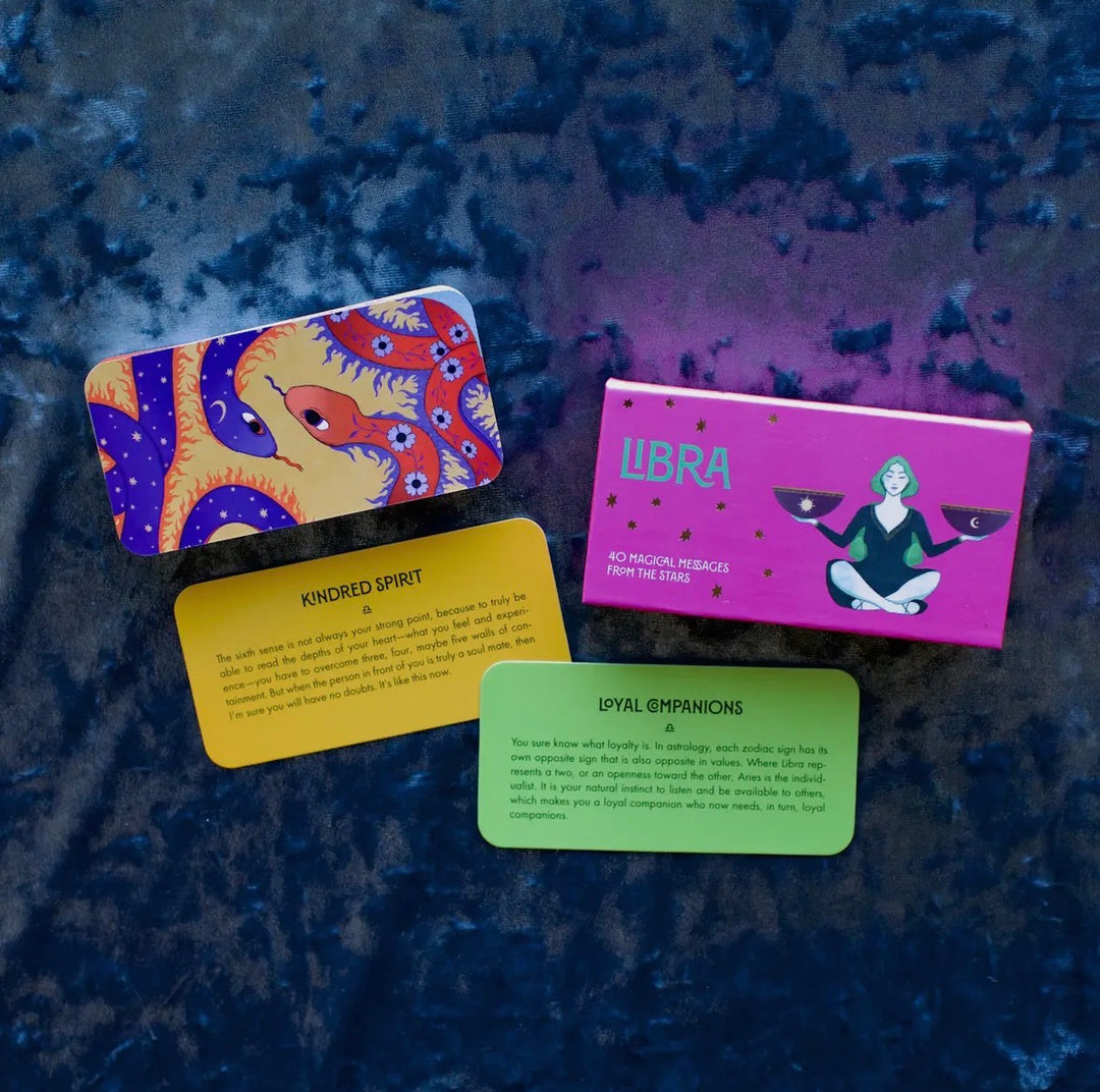 Libra Zodiac Pocket Cards