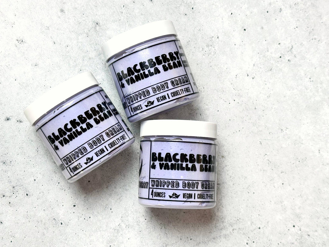 Blackberry and Vanilla Bean | Whipped Body Cream