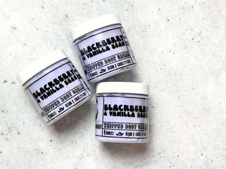 Blackberry and Vanilla Bean | Whipped Body Cream
