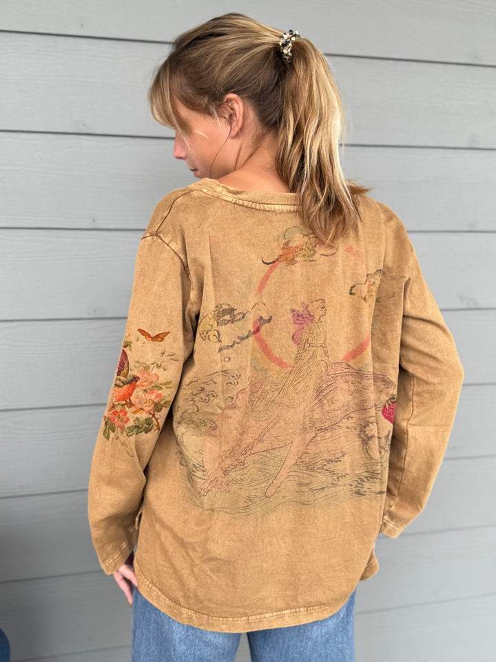 Unicorn Rainbow Sweatshirt Top - Paper Lace
