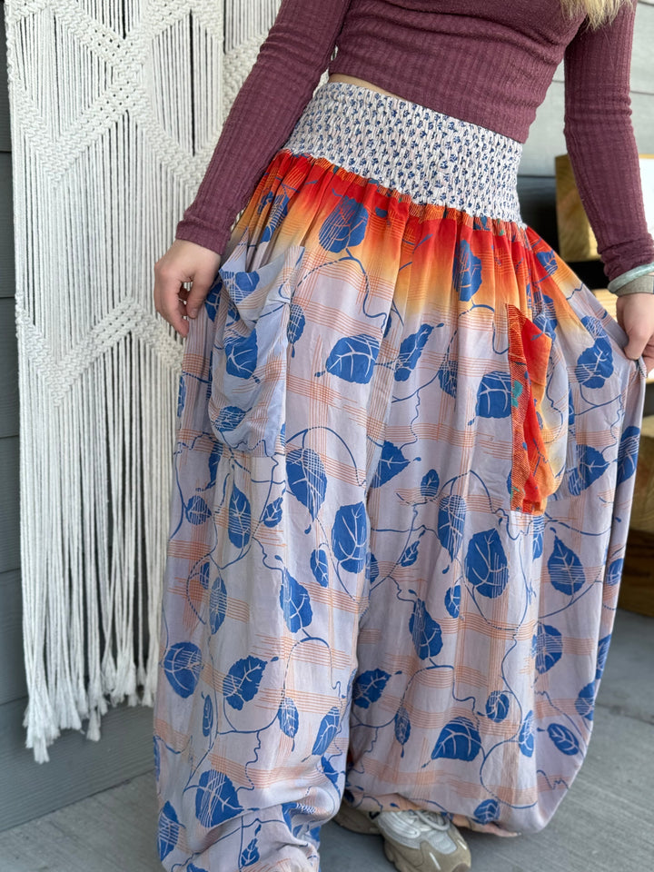 Sunset - Duality Synergy Side Slit Pants OOAK