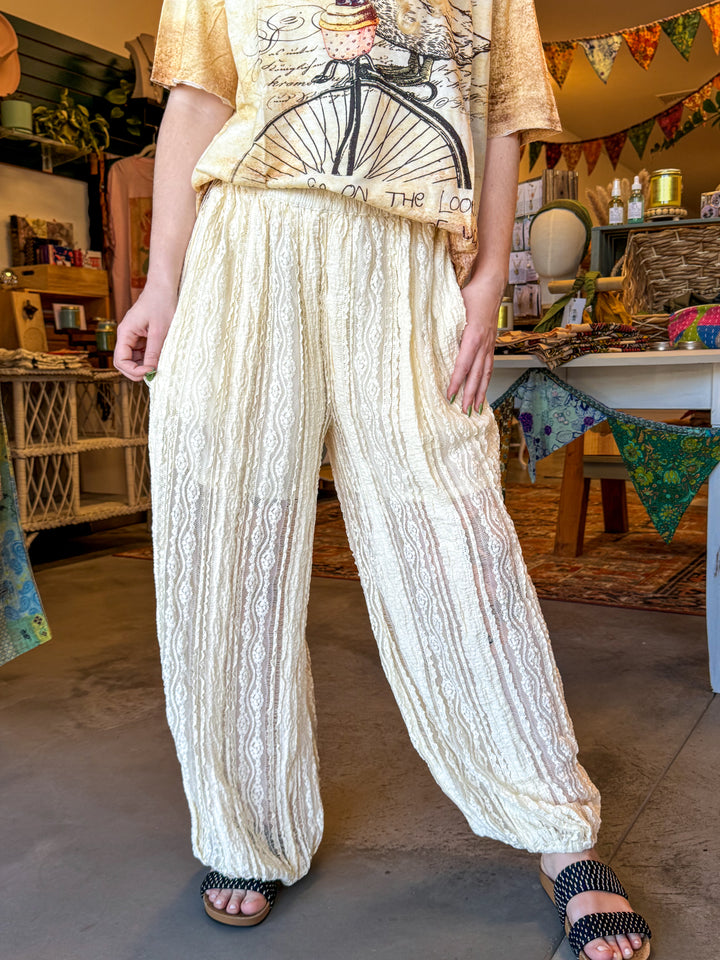 Lace Harem Pants - Paper Lace