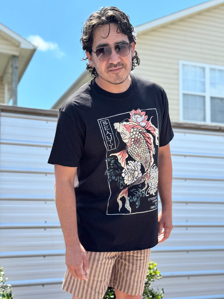 Koi Fish Graphic Top