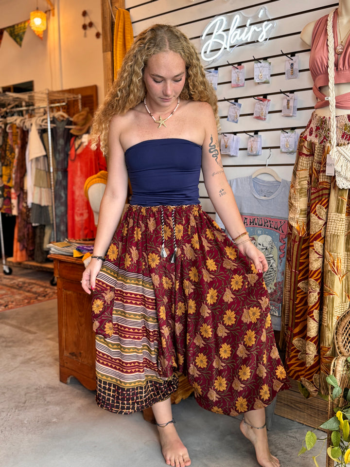 Refined - Silk Karma Culottes OOAK
