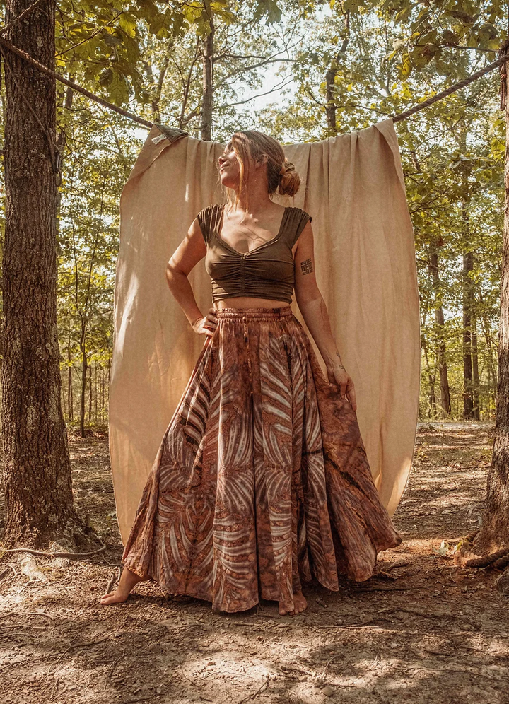 Hand Dyed Palazzo Pants