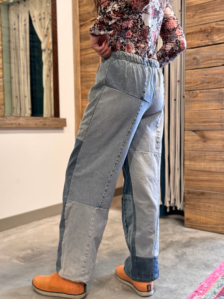 Denim Eco Pants - S/M