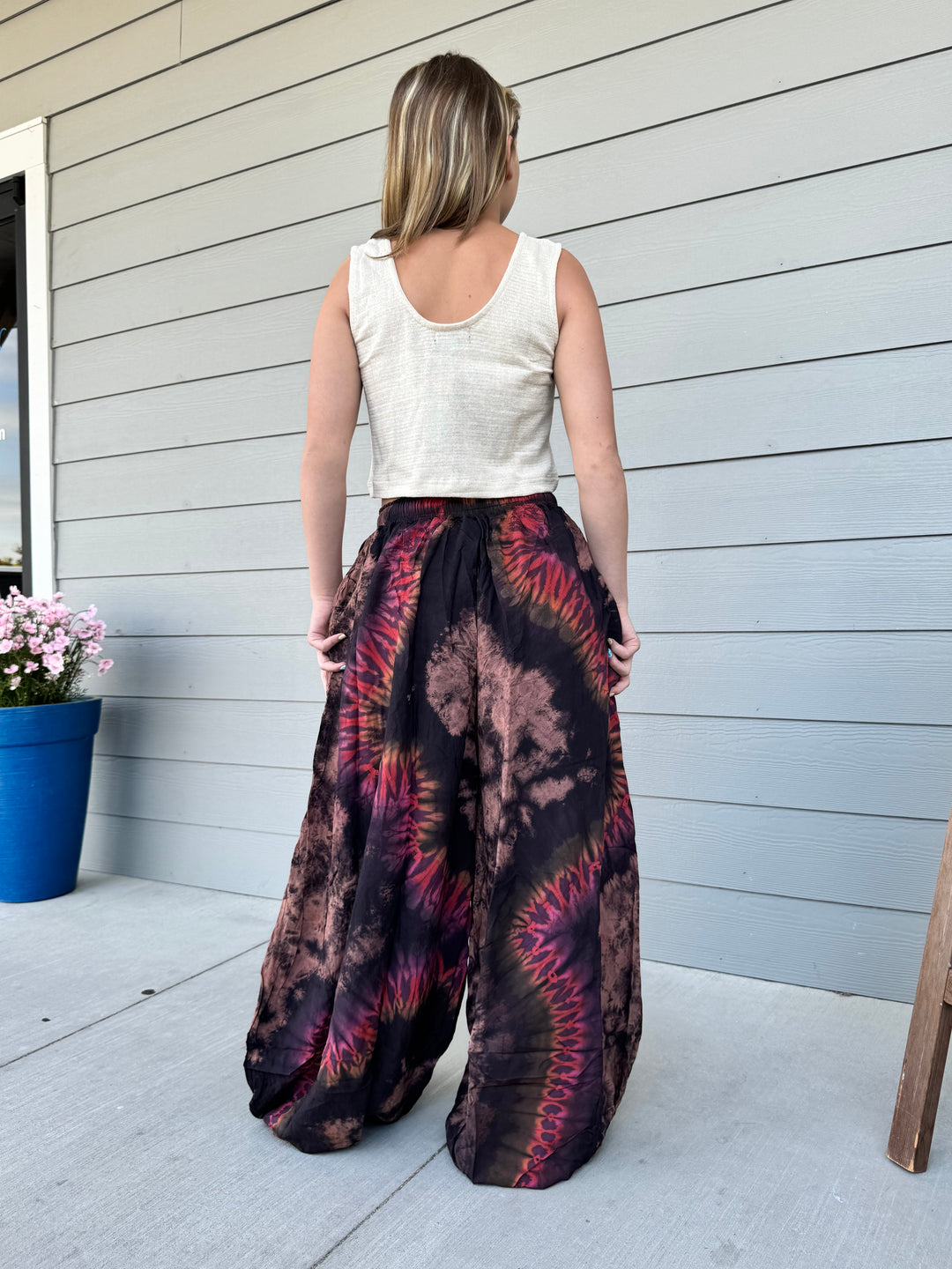 Tie-Dye Harem Pant