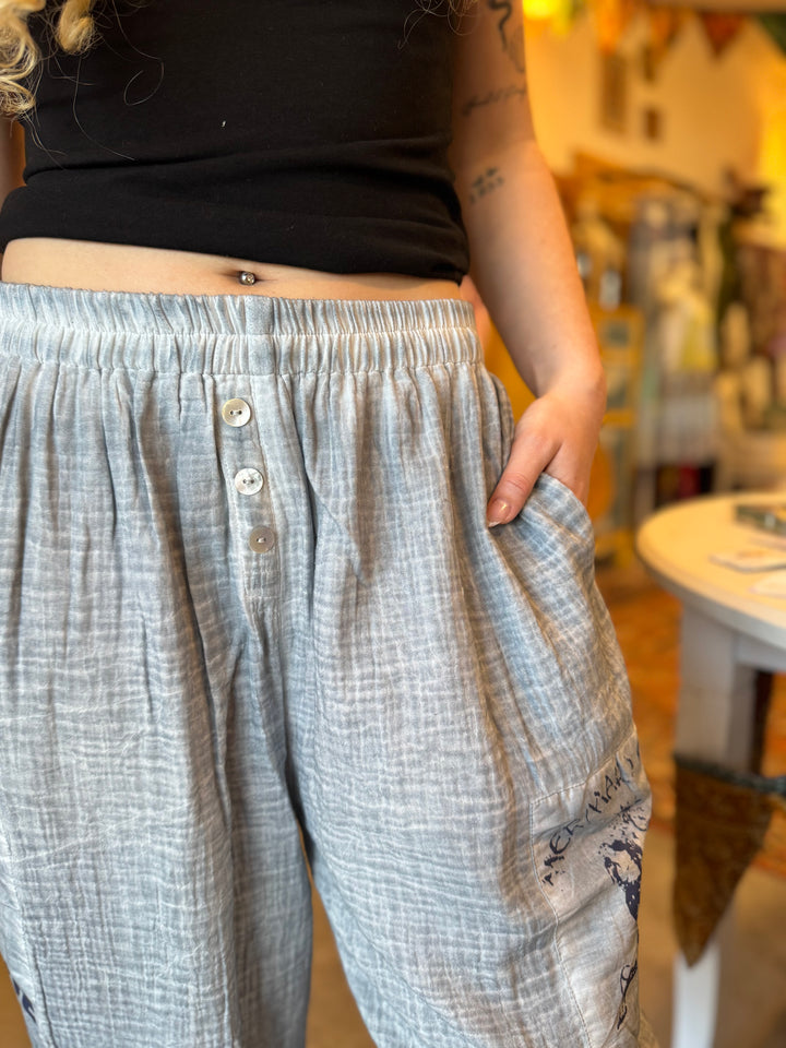 Mermaid Gauze Pants - Paper Lace