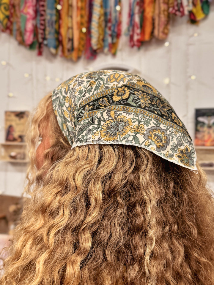 Hippie Floral Hair Scarf