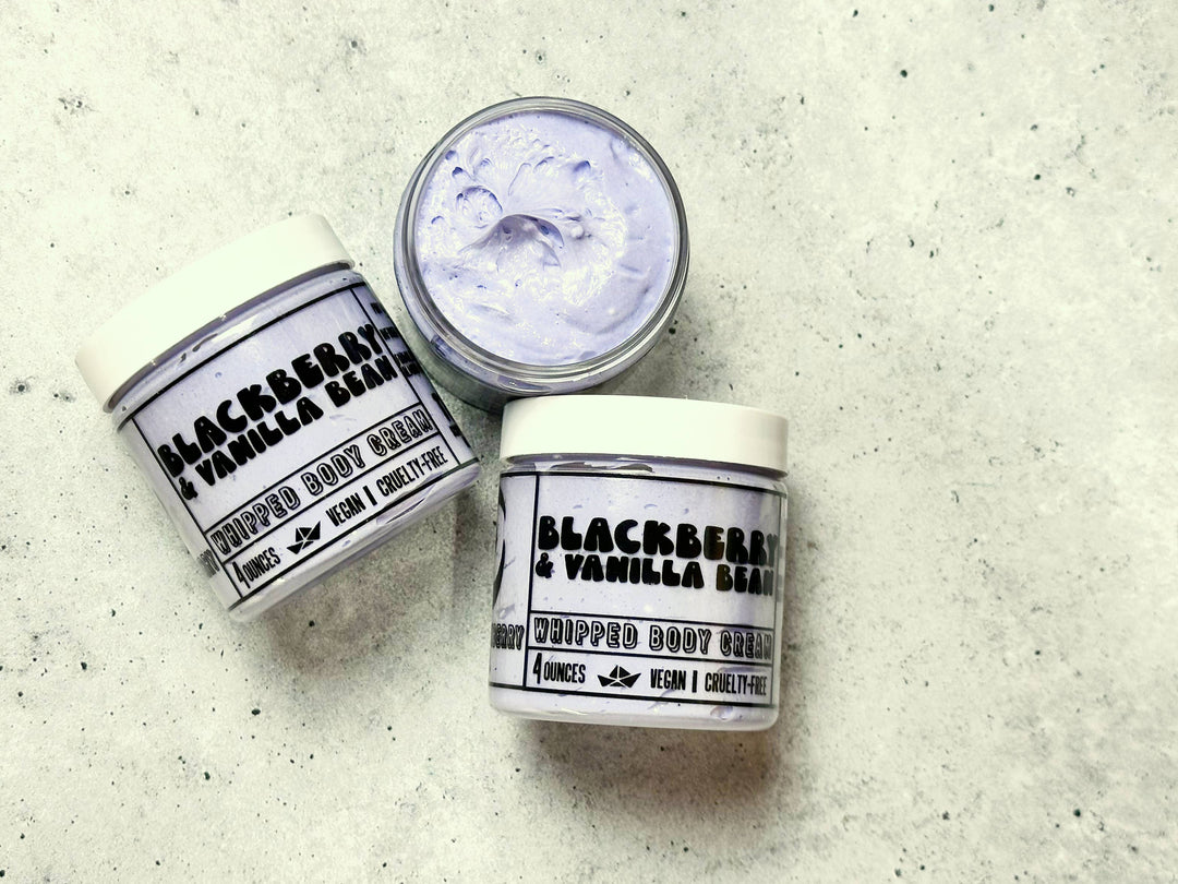 Blackberry and Vanilla Bean | Whipped Body Cream