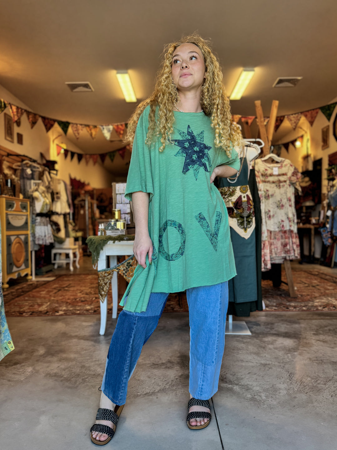 Star Love Tunic Top - Paper Lace