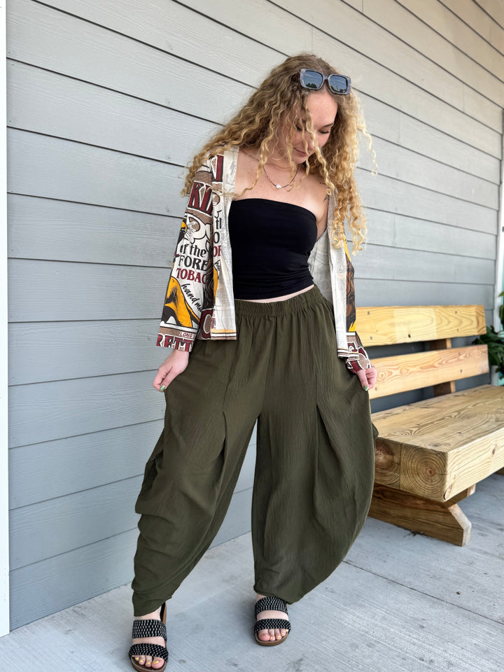 Balloon Harem Pants