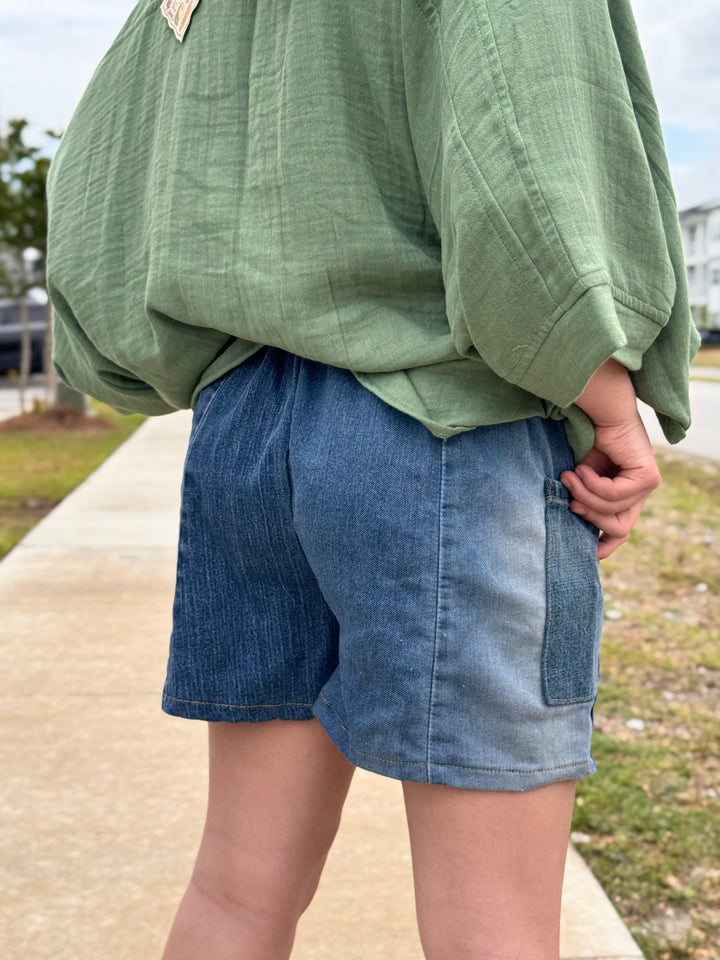 Denim Eco Short - L