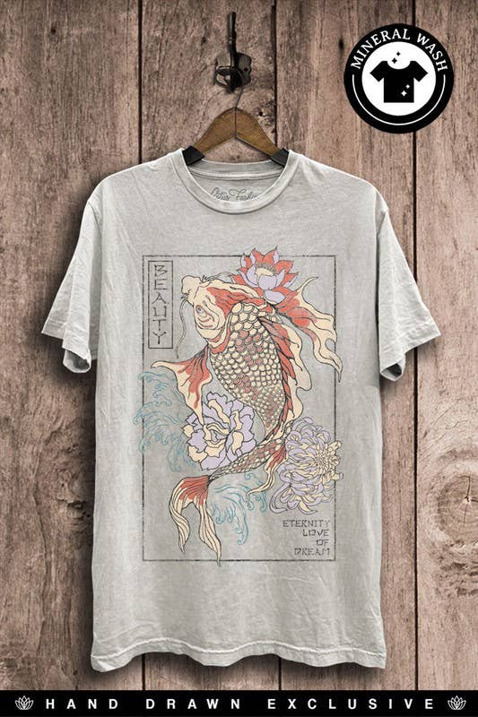 Koi Fish Graphic Top