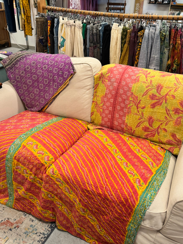 Kantha Blanket