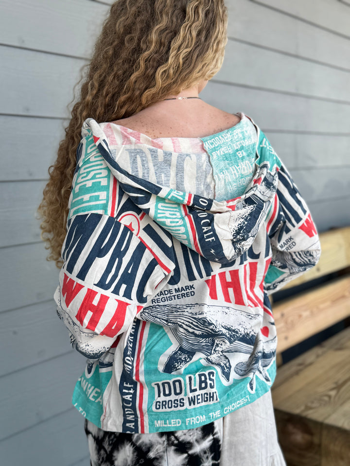 Lightweight Hooded Jersey Jacket