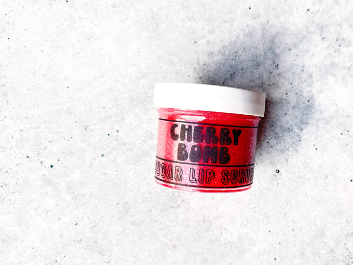 Cherry Bomb | Vegan Lip Scrub | Cruelty Free Skincare