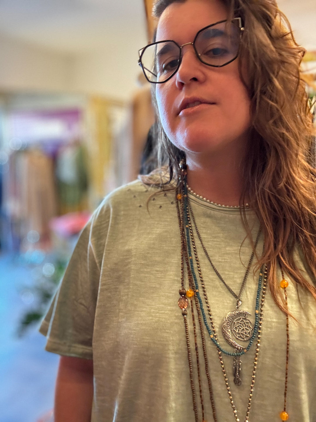 Distressed Mineral Wash Tee