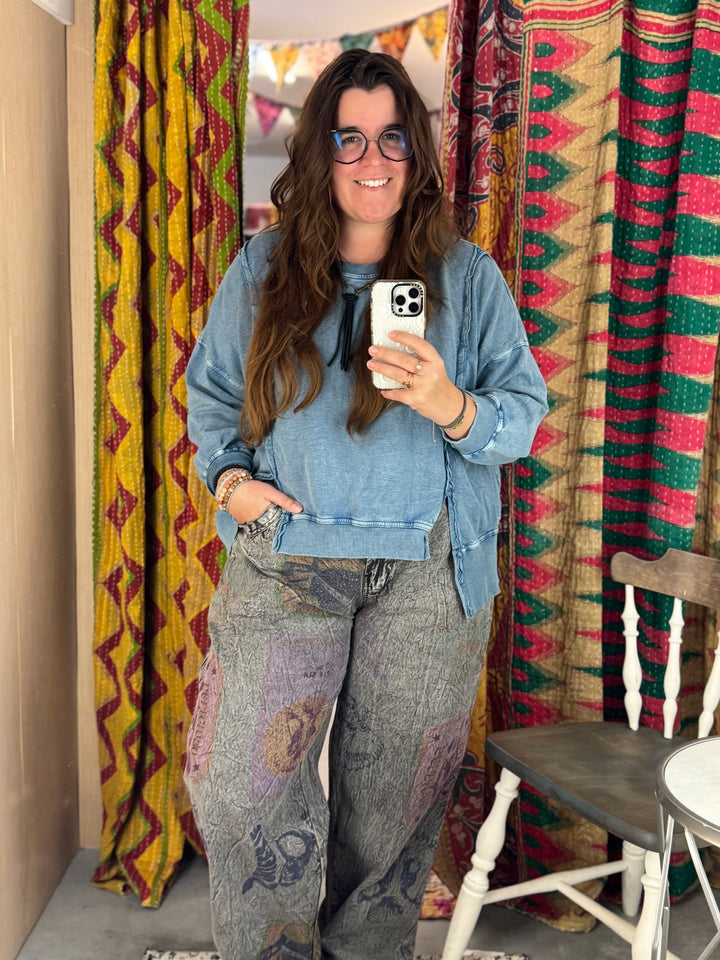 Seaside Printed Pants