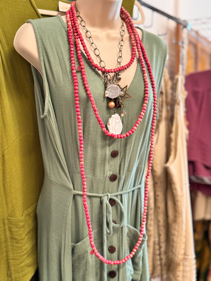 Teakwood Necklace