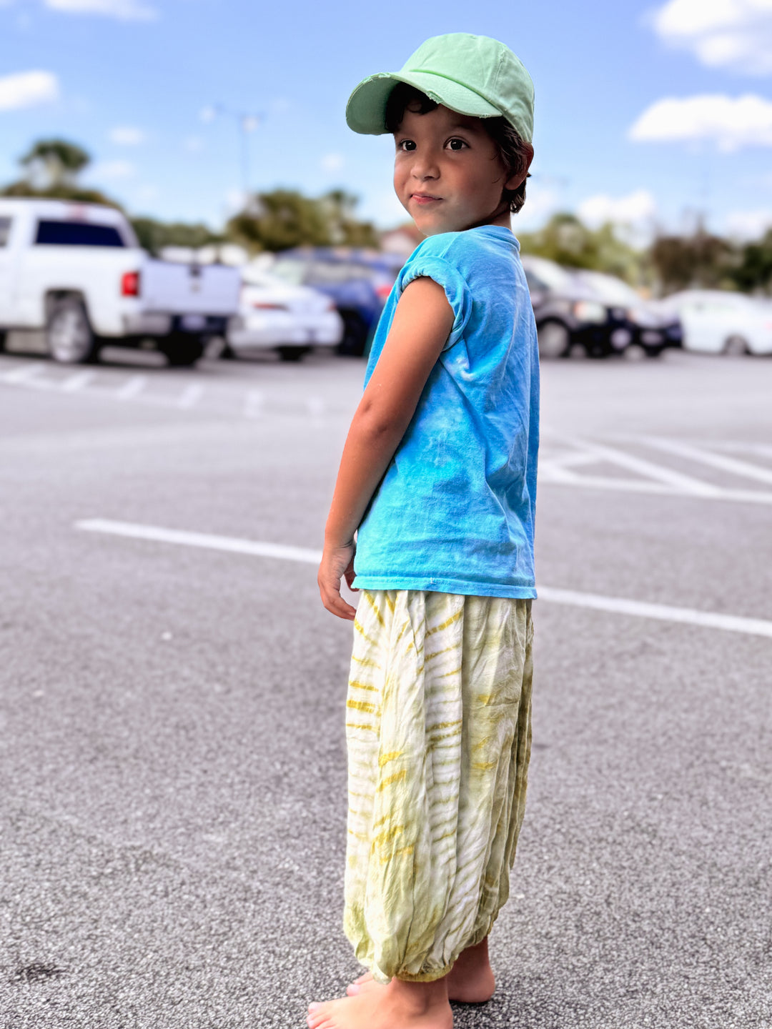 Boho Tie Dye Pants Youth Pants