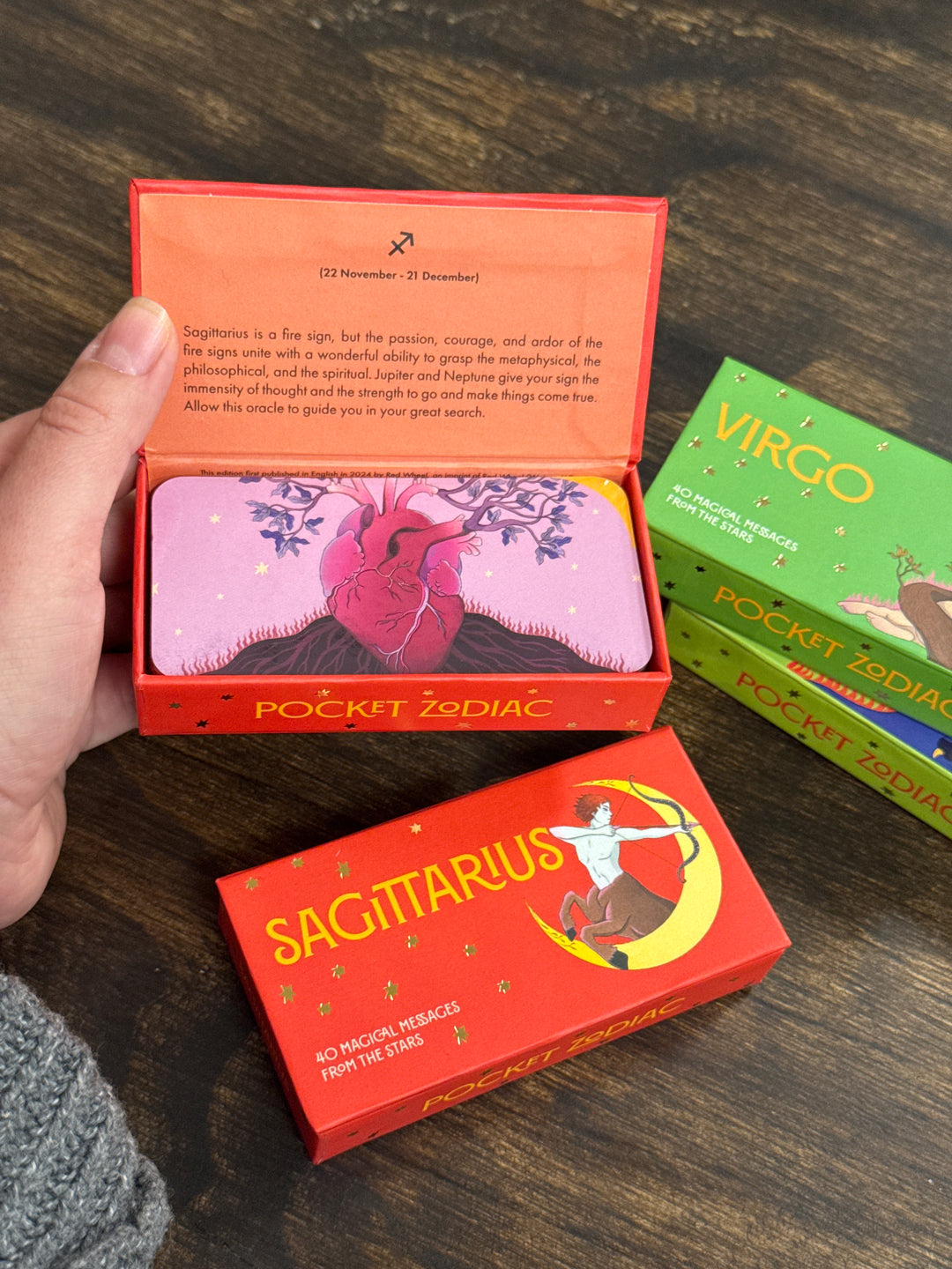 Sagittarius Zodiac Pocket Cards