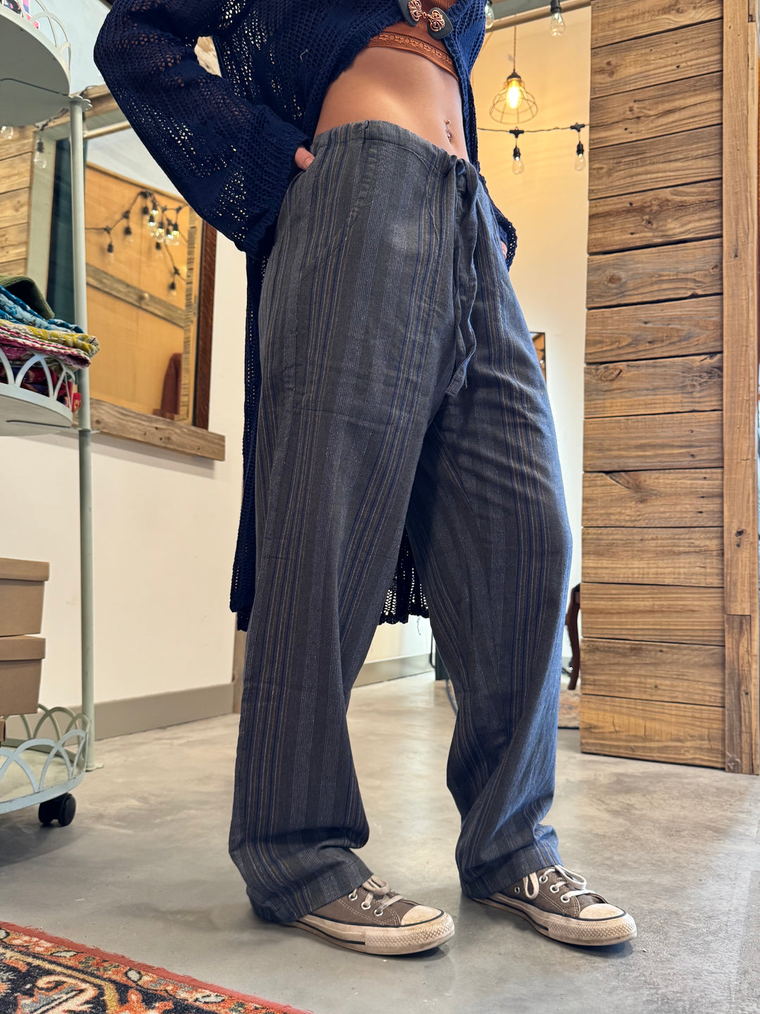 Boho Lounge Stripe Pants