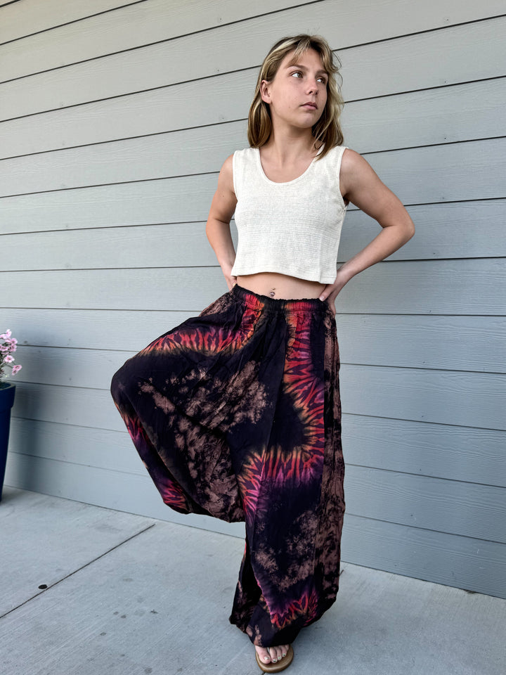 Tie-Dye Harem Pant