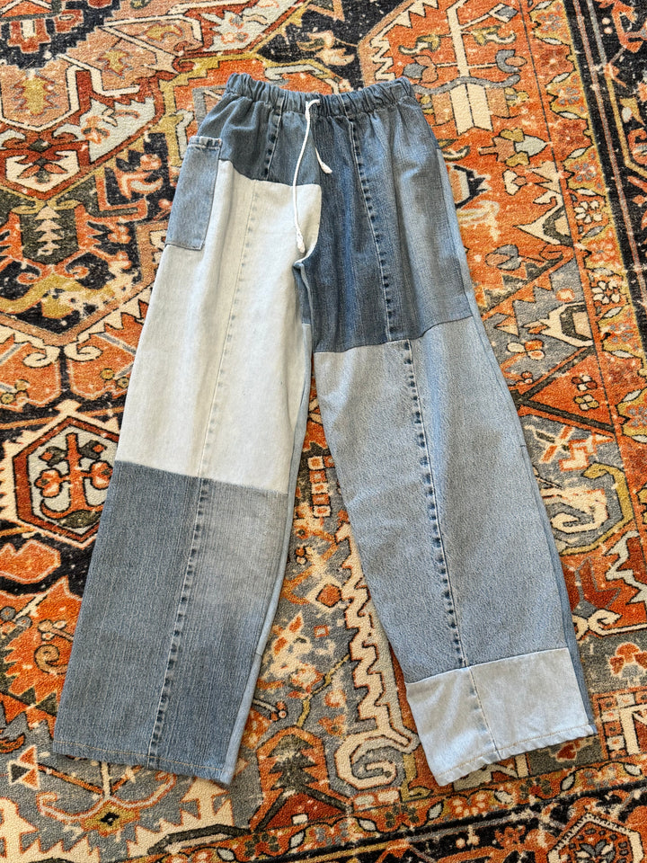 Denim Eco Pants - L