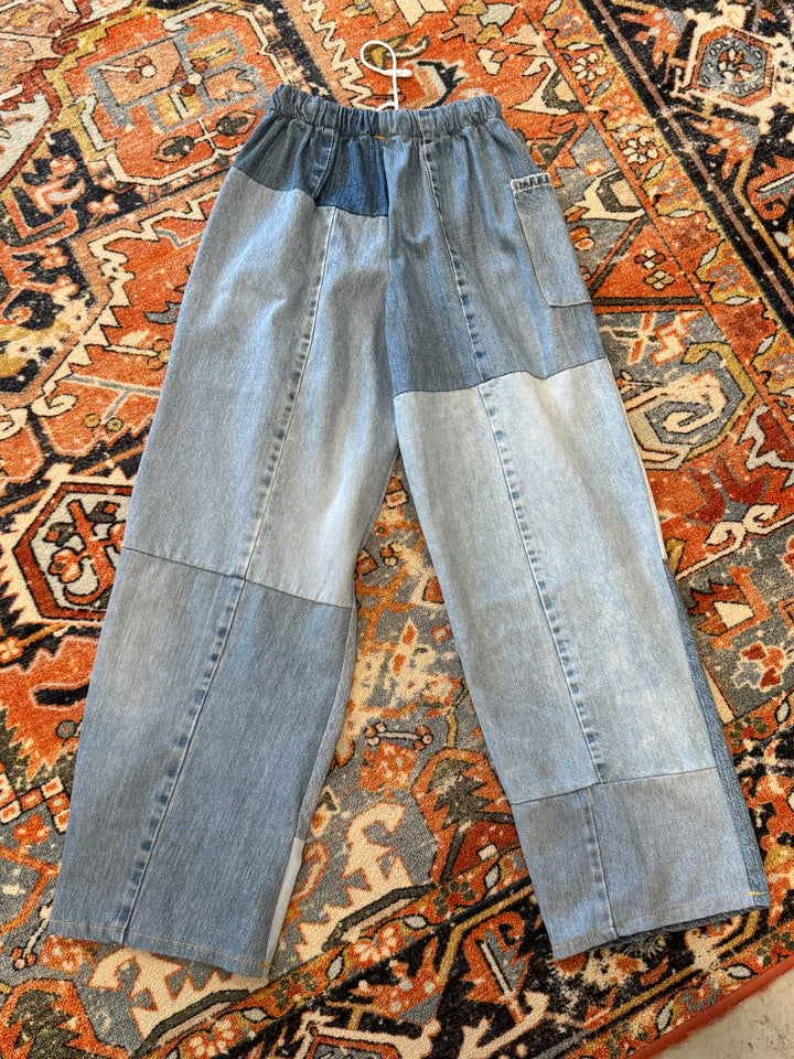 Denim Eco Pants - L
