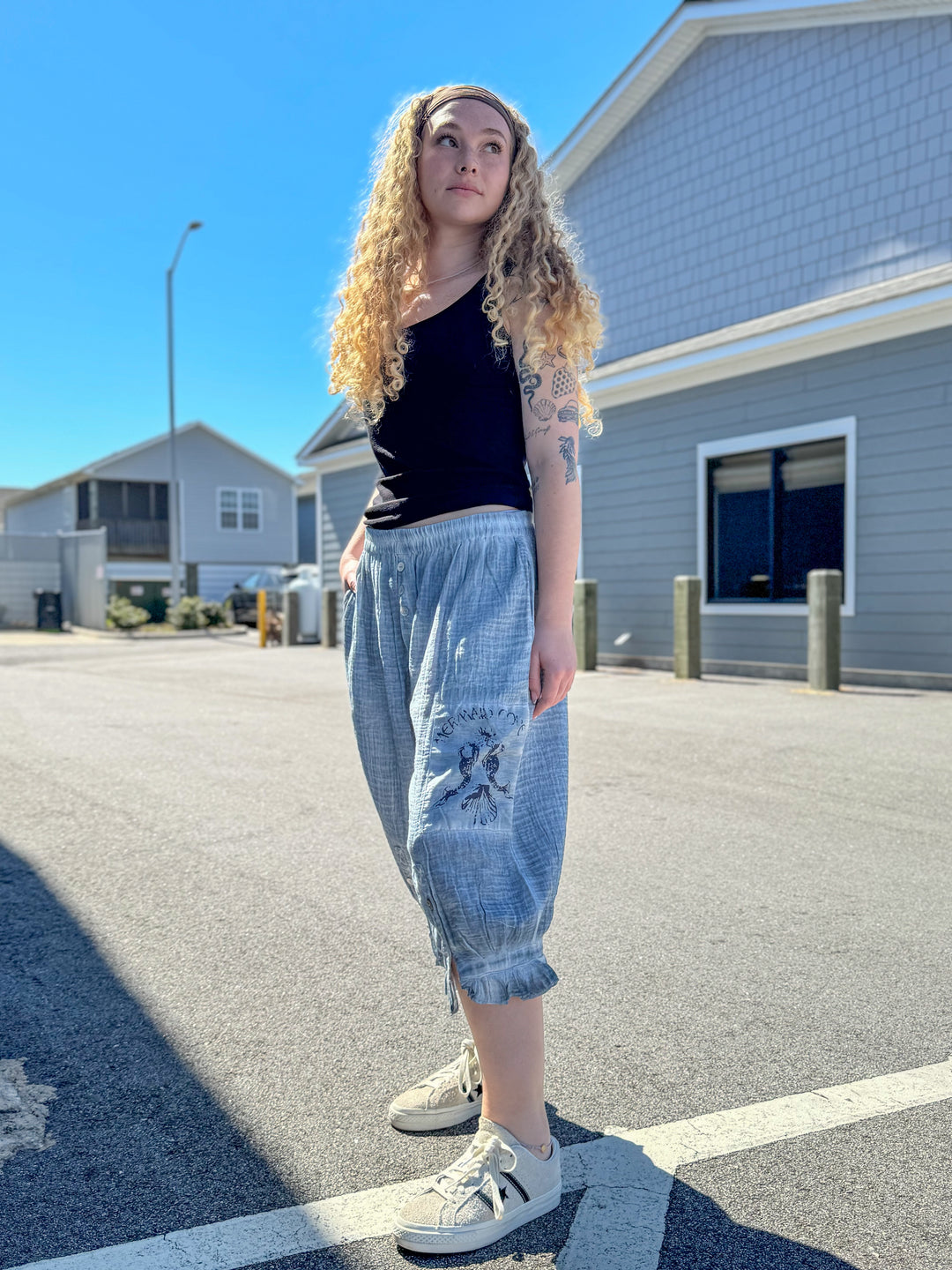 Mermaid Gauze Pants - Paper Lace