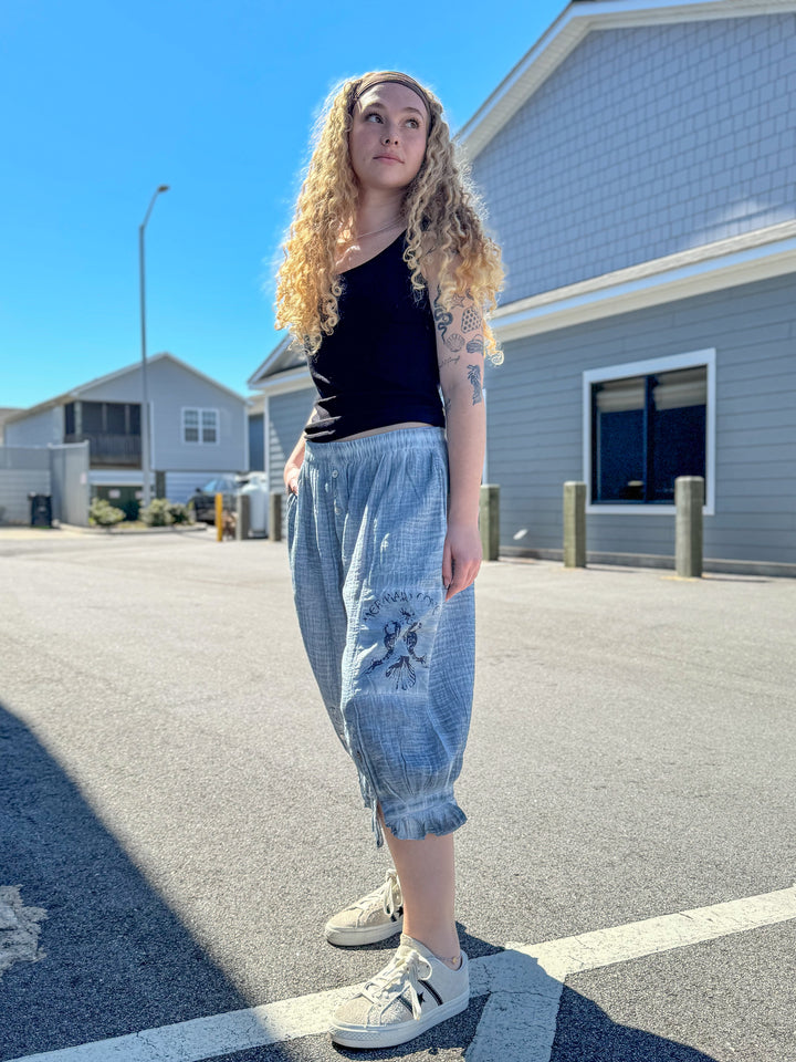 Mermaid Gauze Pants - Paper Lace