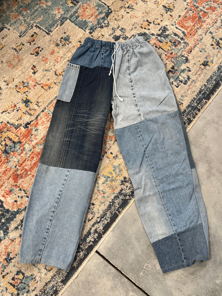 Denim Eco Pants - S/M
