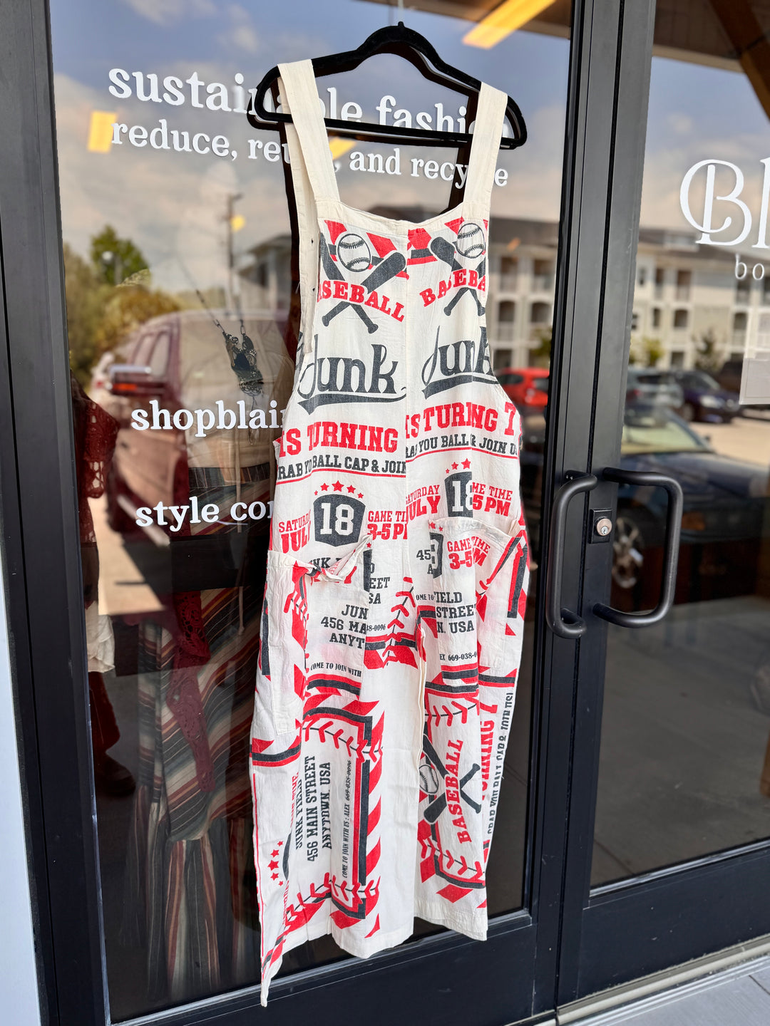 Vintage Sack Cotton Wide Leg Jumpsuit