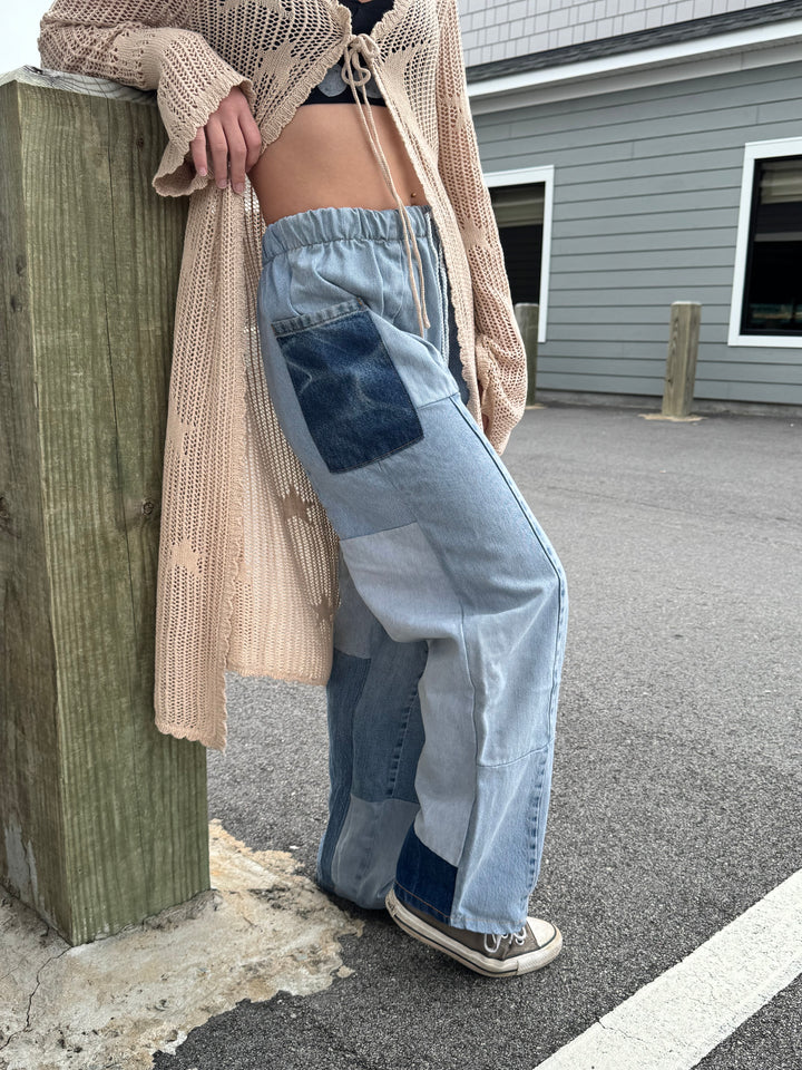 Denim Eco Pants - S/M