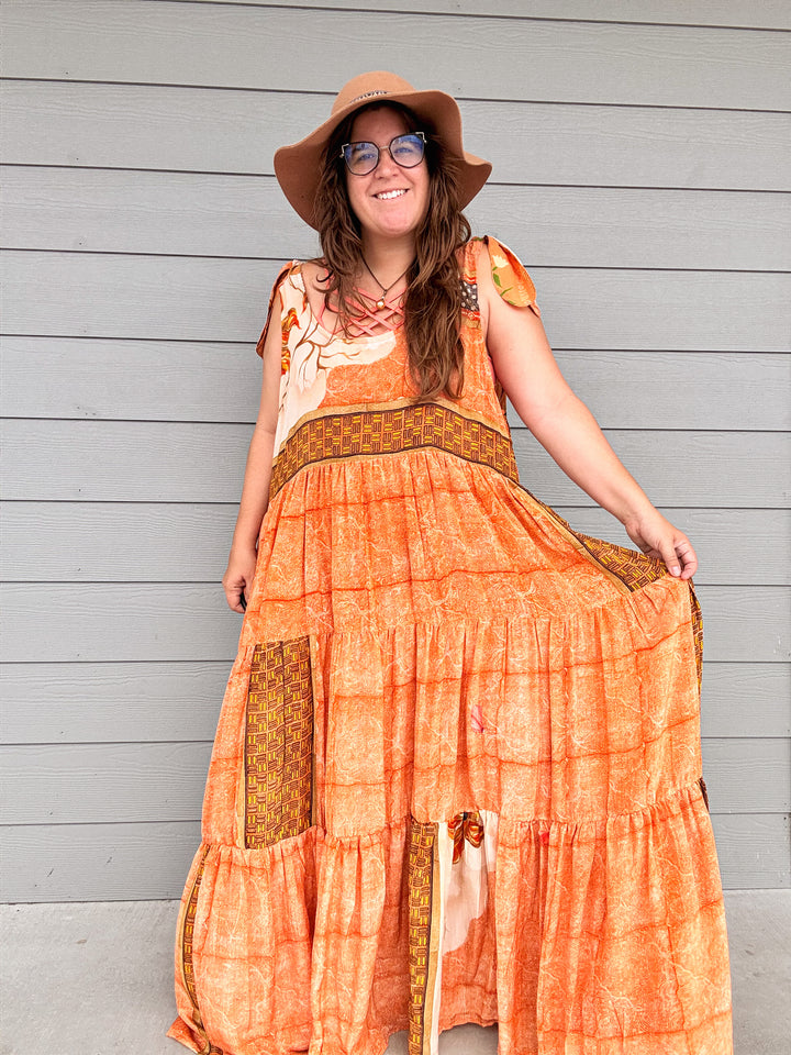 The Good - Celeste Maxi Dress OOAK