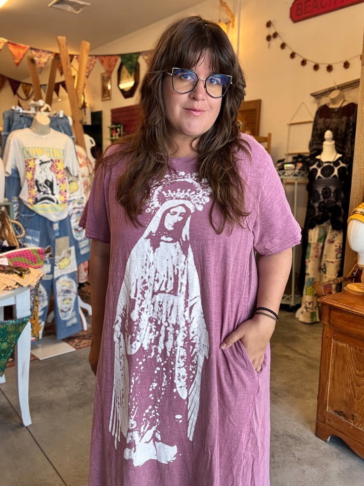 Our Lady of Fatima Washed Dress