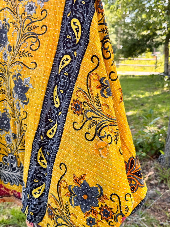 Florished - Kantha Butterfly Top OOAK