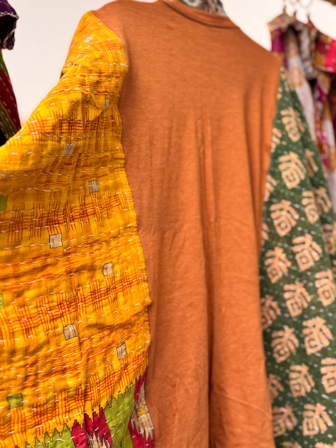 Hendrix - Kantha Poncho OOAK