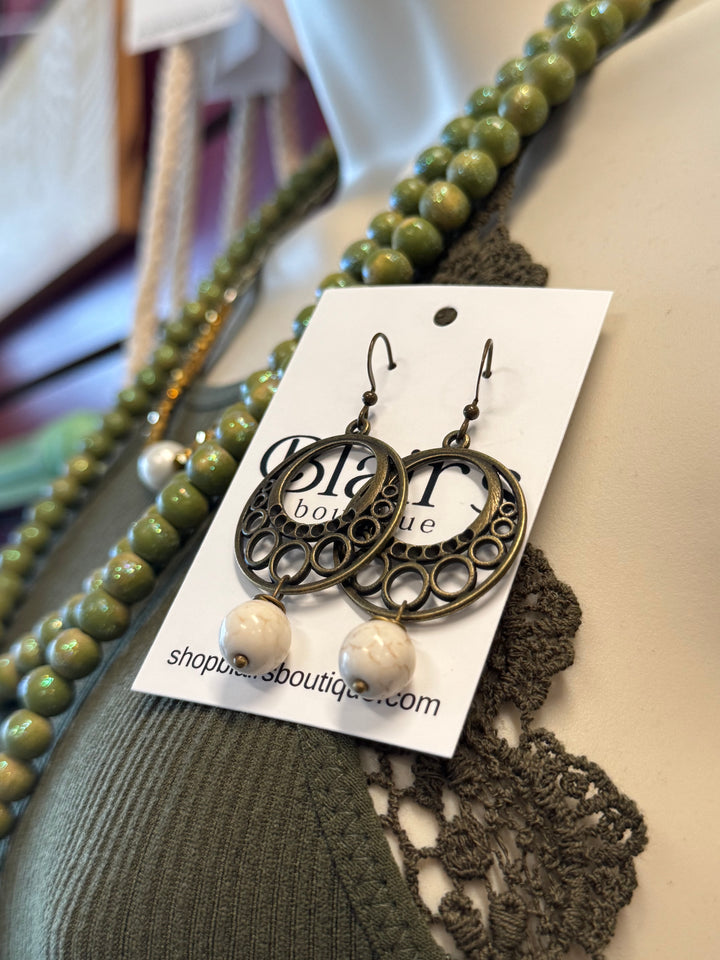 Natural Hoop Earring