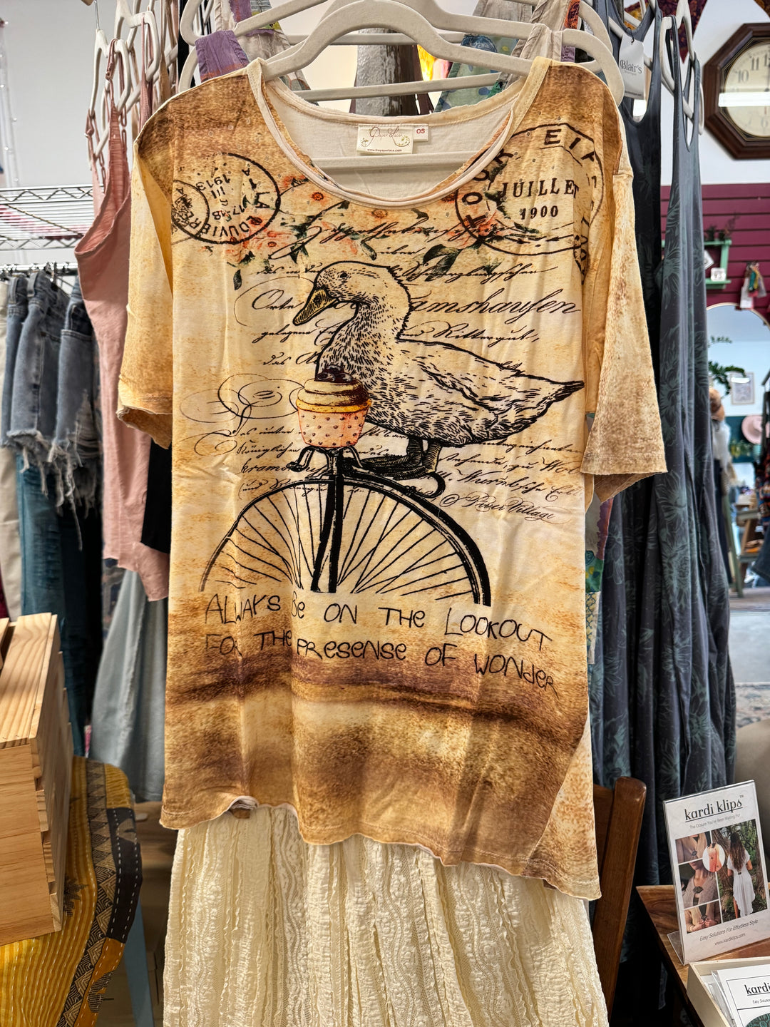 Goose Wonder Graphic Tee - Paper Lace