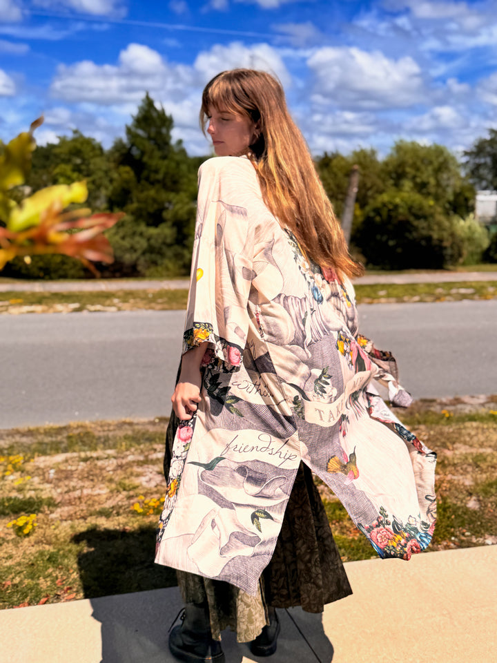 Take My Hand Bamboo Opera Duster Robe