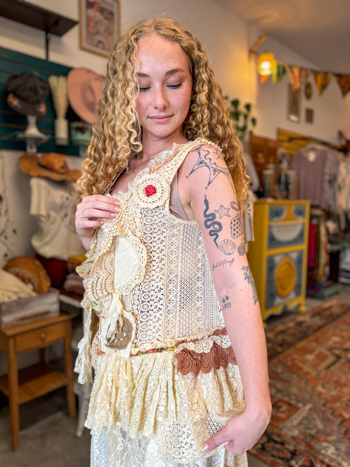 All the Lace Vest - Paper Lace