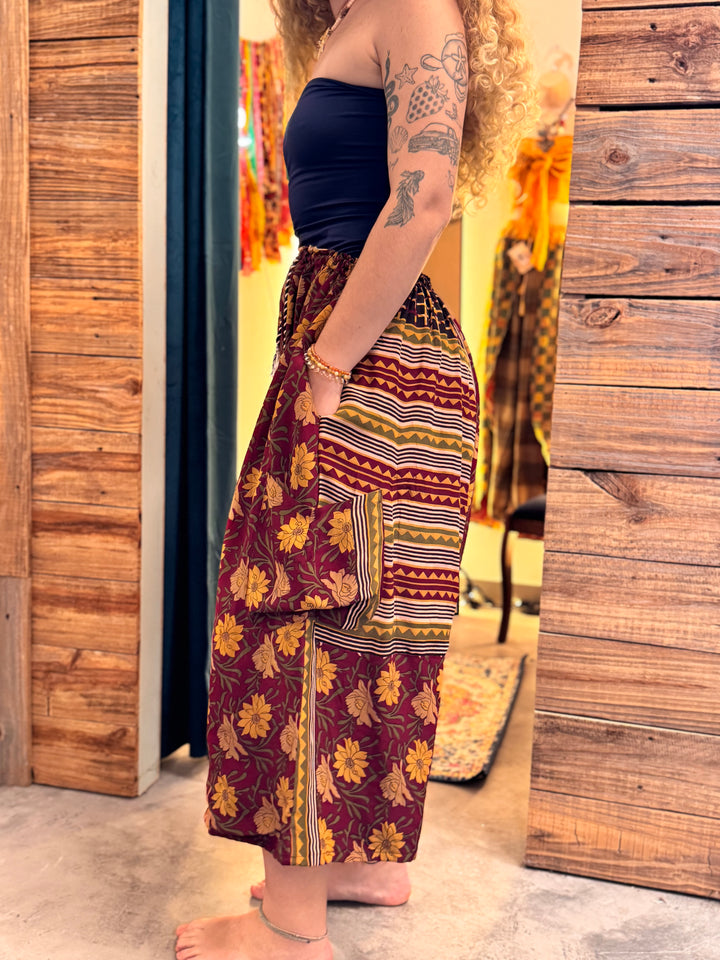 Refined - Silk Karma Culottes OOAK