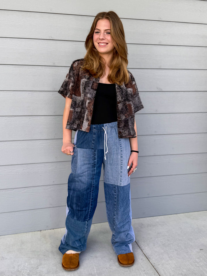 Denim Eco Pants - S/M