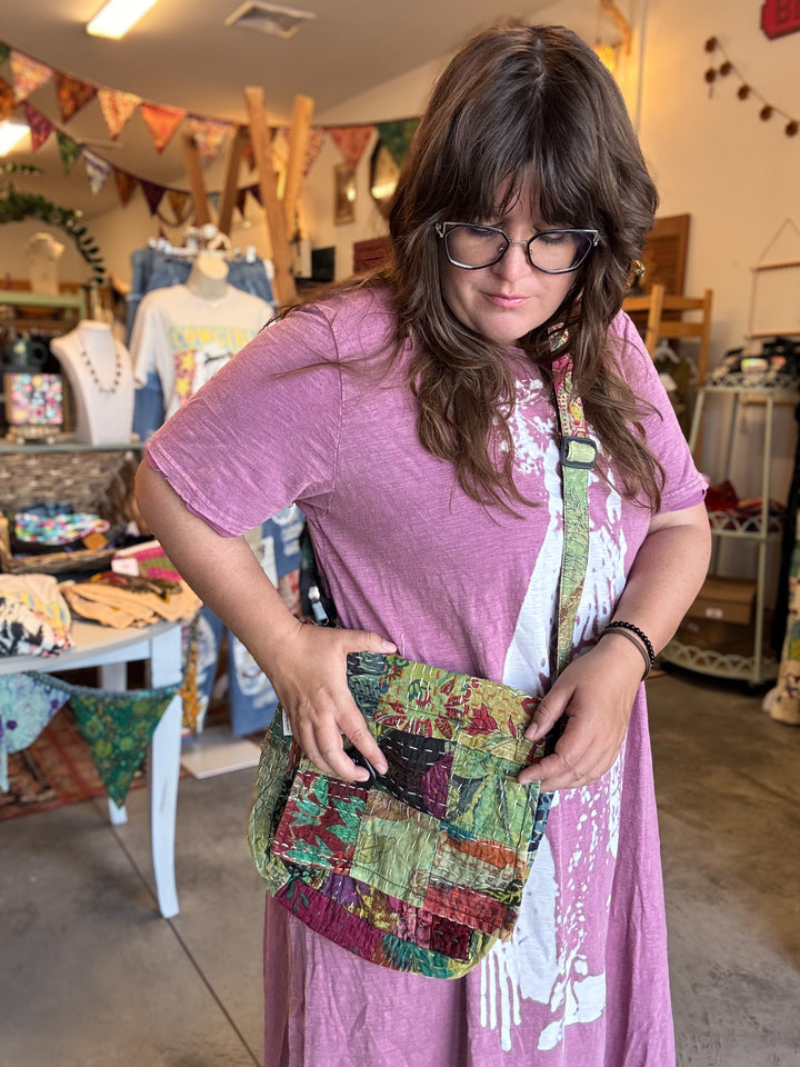 Patchwork Crossbody Bag