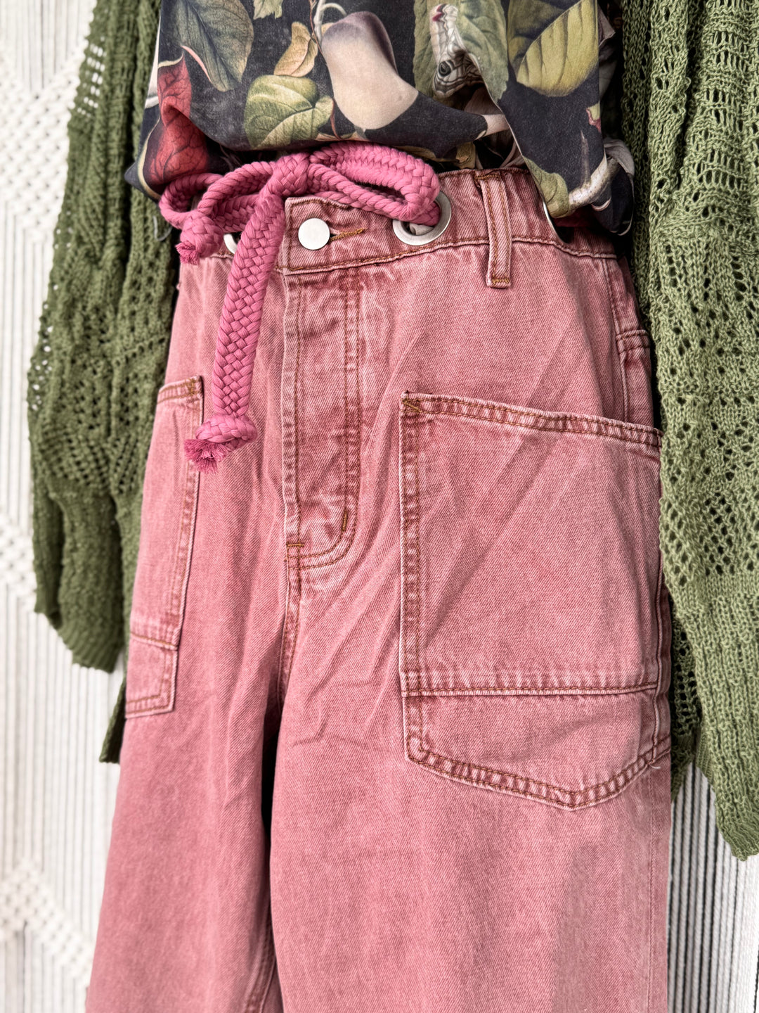 VINTAGE ROPE TIE DENIM